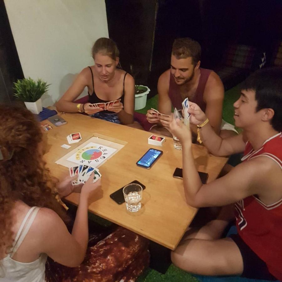 Khao San Social Capsule Hostel Bangkok Exteriör bild